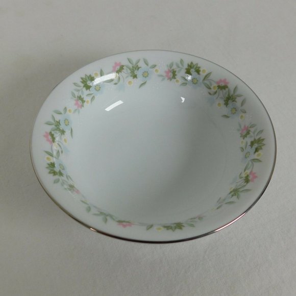 Johann Haviland Forever Spring Set 4 Fruit Berry Sauce Bowls 5" Bavaria Germany - Picture 9 of 12